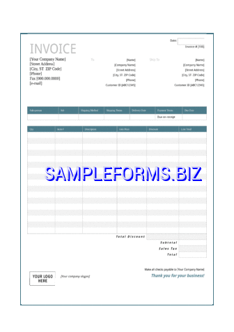 General Invoice Template 2 dotx pdf free